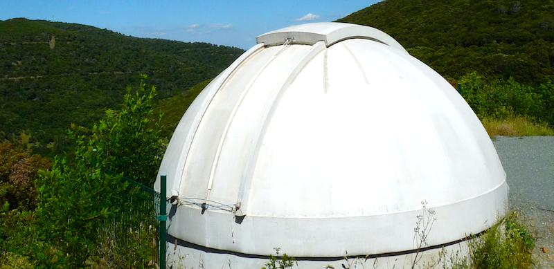 Coupole d'observation astronomique de Malibert.