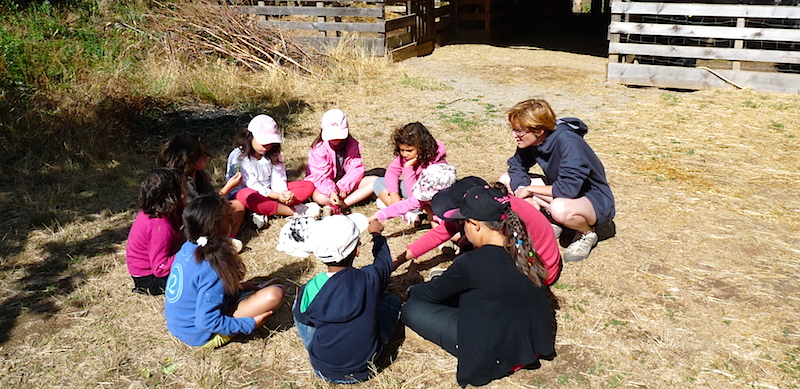 La ferme pédagogique PEP 34 de Malibert (Hérault).