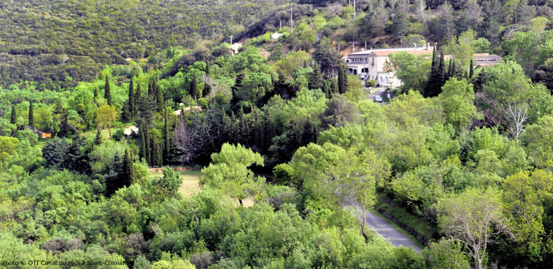 Le centre de vacances de Malibert, dans la région de Saint-Chinian.