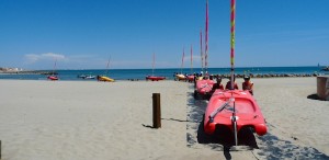 Activité voile au centre de vacances Le Grain de SEL PEP 34 de Palavas (hérault)